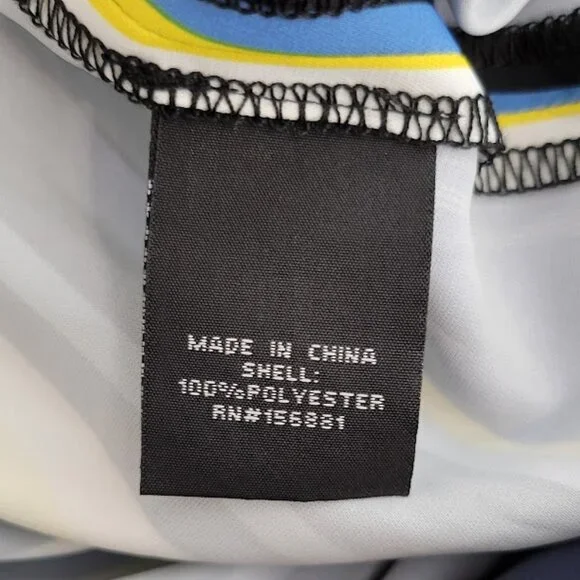 BLOOMINGDALE'S MAREE POUR TOI spring stripe pants Sz 16 NEW - Picture 7 of 8